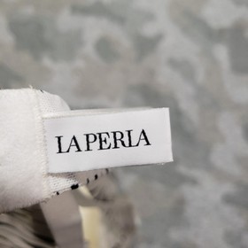 La Perla Bra Womens 38B White Black Striped Underwire