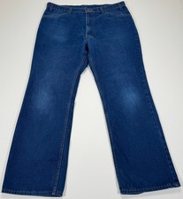 Vintage Levi's Orange Tab Skosh Jeans Mens 38x29 Blue Bootcut 80s USA Made