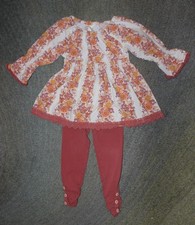 Matilda Jane Just Imagine Set Top  Leggings - Size 6 - EUC