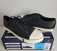BEN SHERMAN Men  s Dorset LO LX Lace Up Casual Sneakers Shoes SZ 13 Black
