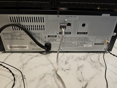 Sony CMT-SBT100 Bluetooth Micro Music System - Black/Gray | eBay
