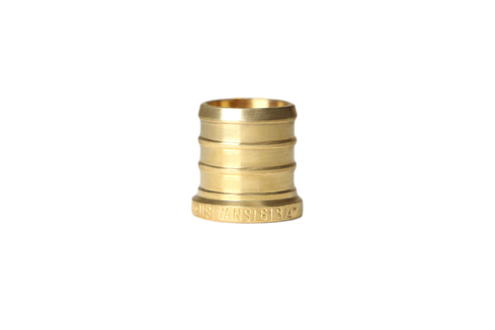 25 Pack XFITTING 3/4" PEX-B Barb Plug, End Cap, Lead Free Brass, NSF
