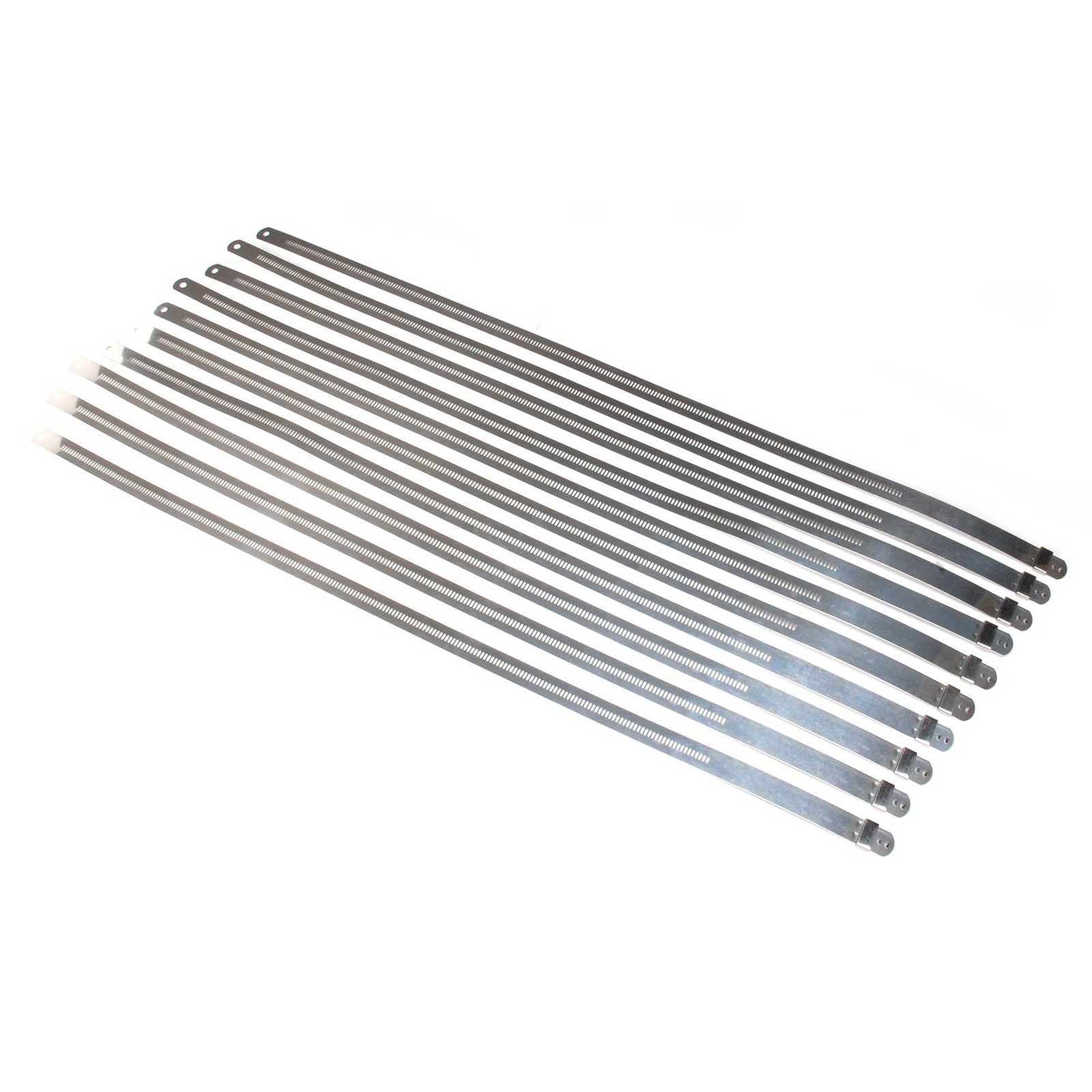 DEI High Strength Stainless Positive Locking Zip Ties 12mm x 20'' Long 10 Pack