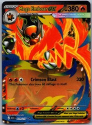 Mega Emboar ex 031/217 Ascended Heroes