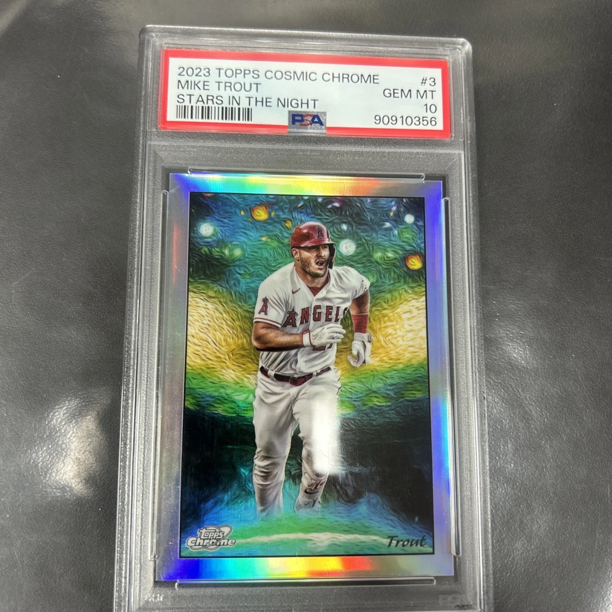 Mike Trout 10 Graded Baseball Sports Trading Cards & Accessories