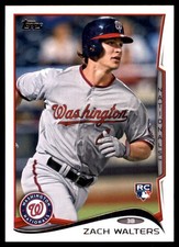 Zach Walters 2014 Topps #337 Nationals MLB READ FREE SHIPPING AutographDen