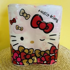 Sanrio Hello Kitty Toilet Paper Bath Tissue Sealed 4 Rolls Made In Japan RARE