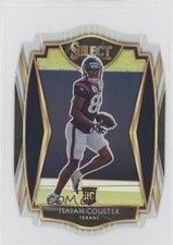 2020 Panini Select Premier Level White Prizm Die-Cut Isaiah Coulter #198 0l0d