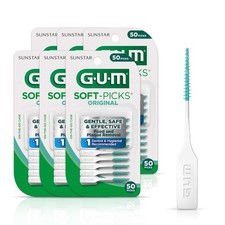GUM Soft-Picks Original, Easy to Use Dental Picks for Teeth Cleaning Health,