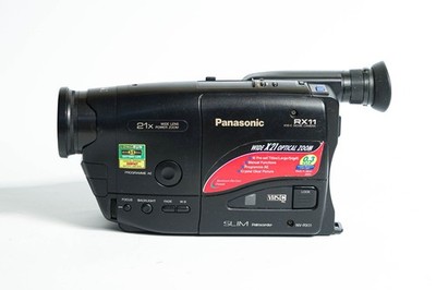 Panasonic NV-RX11 VHS-C Camcorder | BOXED Complete Set | 21x Zoom