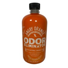 ANGRY ORANGE Pet Odor Eliminator Citrus Deodorizer Pet Dog Cat Large 24oz Spray