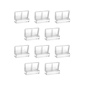 For Rimless Aquarium 10PCS/Set Acrylic Bracket Aquarium Glass Cover Holder