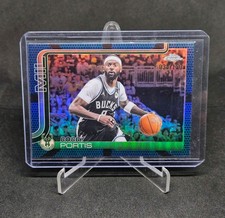 2025-26 Topps Chrome Bobby Portis #124 Blue Basketball Refractor /150 Bucks