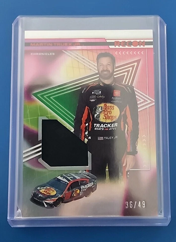 2023 Panini Chronicles  Racing -Recon-Base-Parallels-Autographs-Relics - Image 3 of 4