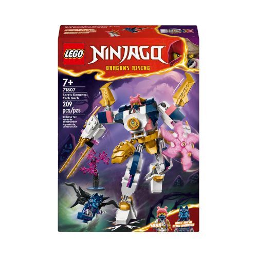 Lego 71807 Ninjago - Mech Elemento Tech di Sora