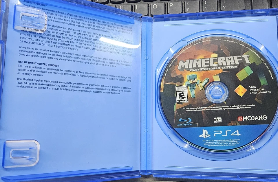 Minecraft (PlayStation 4, EDIÇÃO 2014) PS4 BOM!!! - Imagem 2 de 3