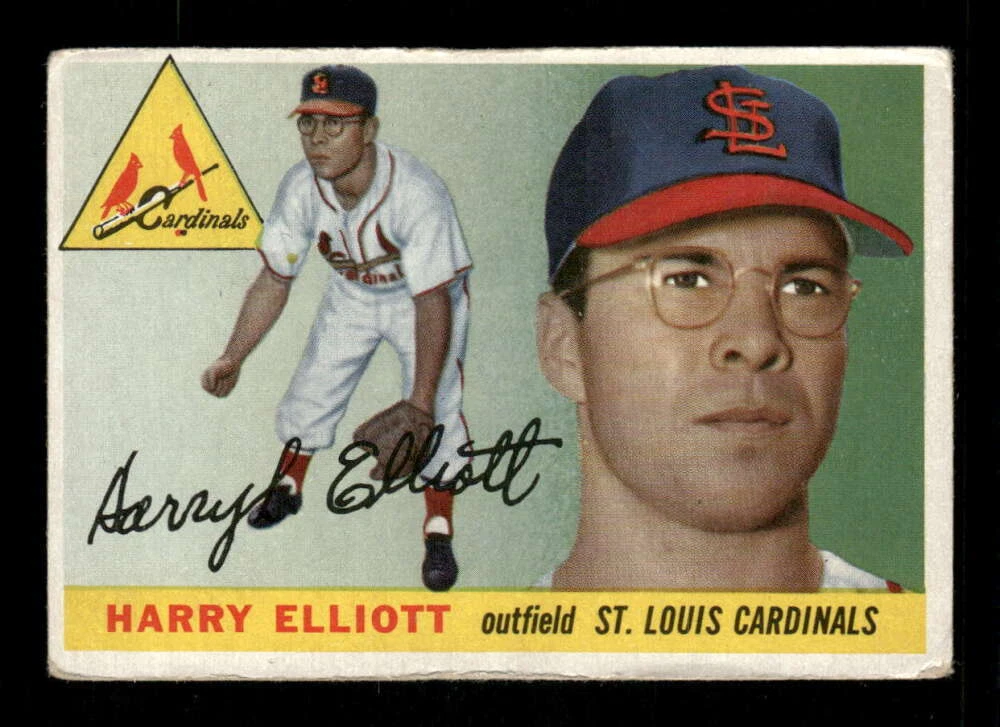 1955 Topps Baseball 137 Harry Elliott GD to GVG BXCP40