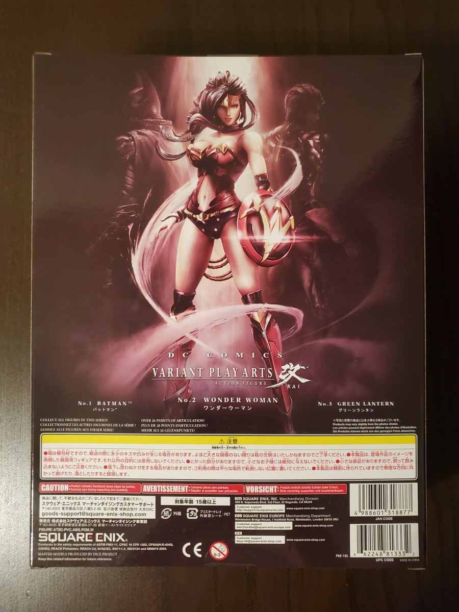 New No. 2 Wonder Woman DC Comics Variant Play Arts Kai Action