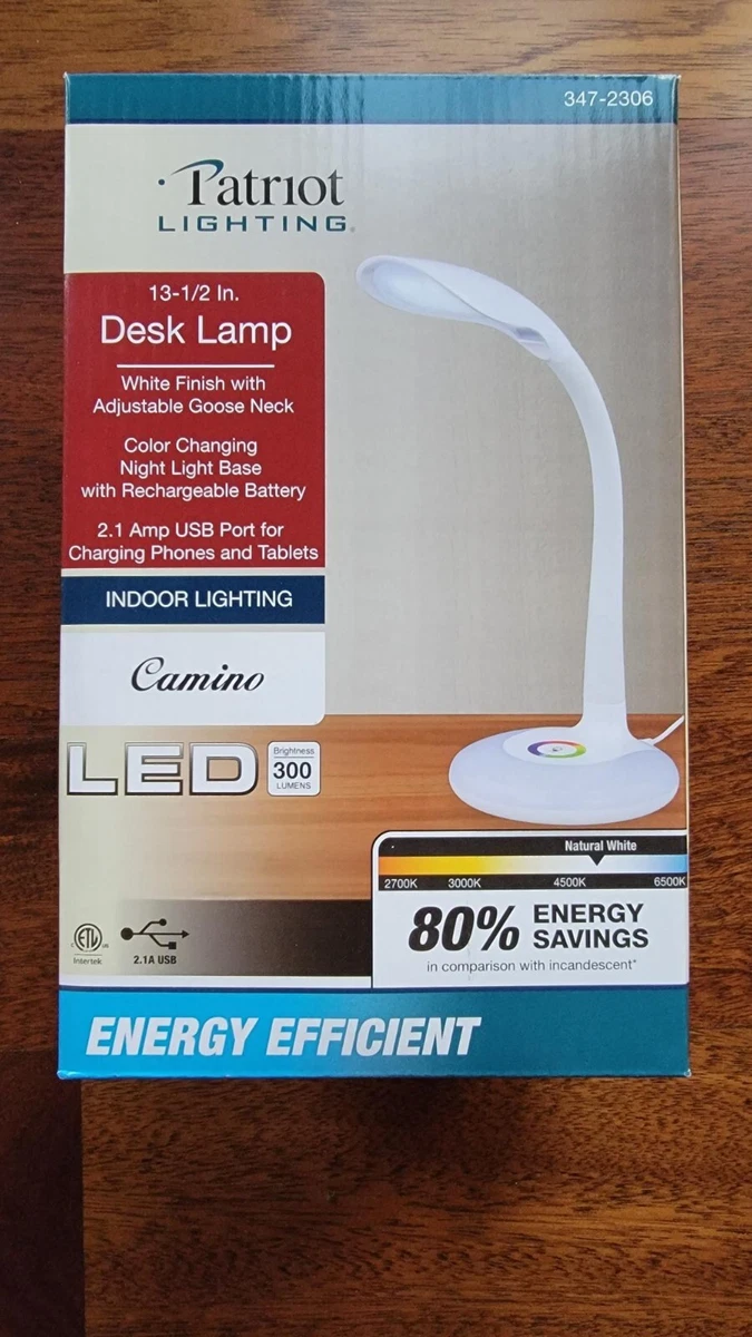 Patriot lighting sales desk lamp