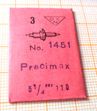 Vintage Watch Parts 3 Unruhwellen Precimax 110 neuwertig DCN 1451