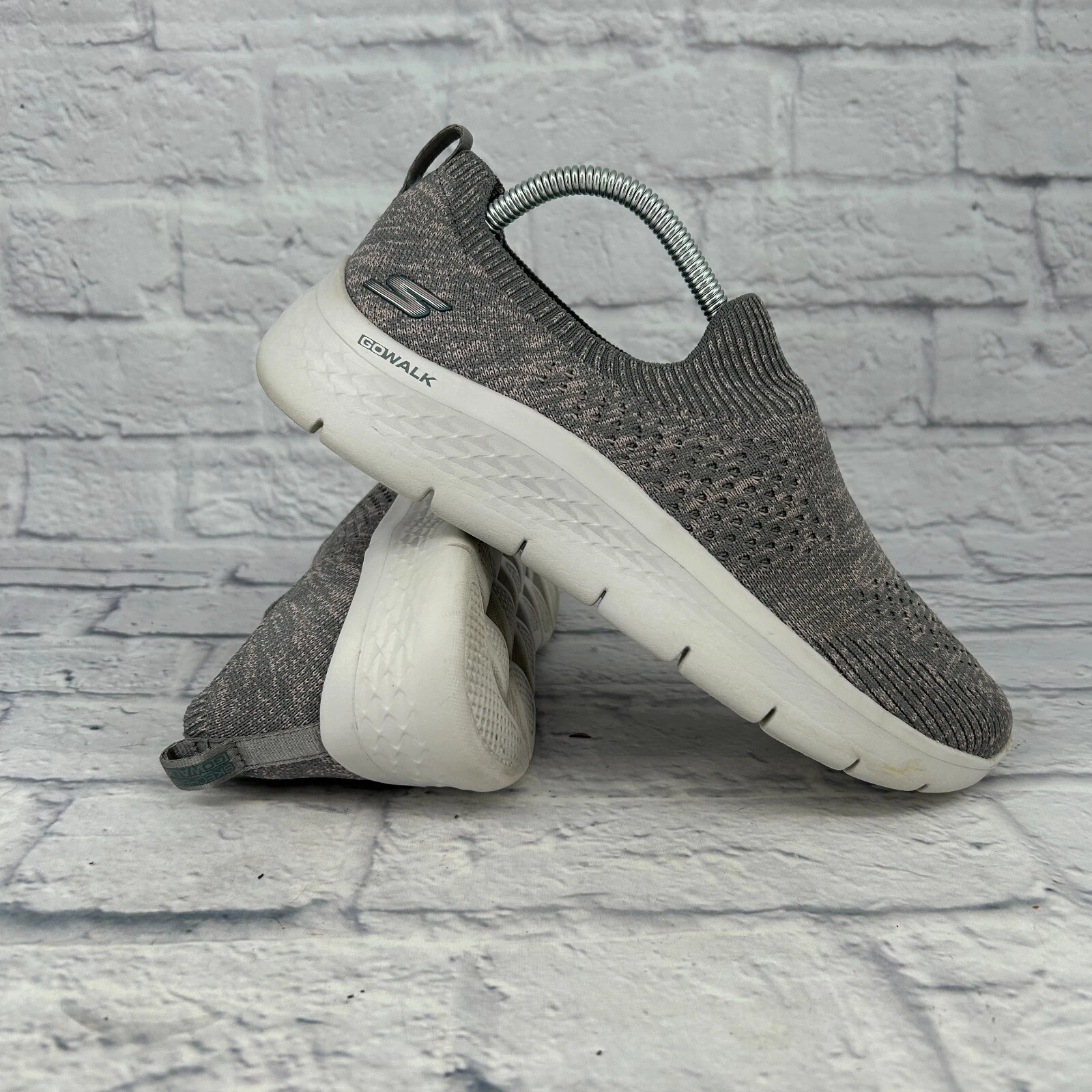 ADIDAS Skechers Go Walk Flex Sky Breeze slip da passeggio leggero da donna taglia 9 comodo