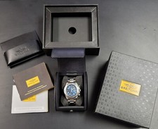 Breitling A13341 Superocean Blue Dial Steelfish Chronograph Automatic Day Date 12