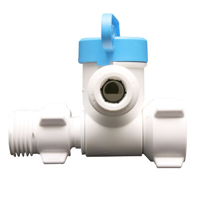 John Guest Angle Stop Adapter Valve 1/2'' X 3/8'' X 3/8'' QC