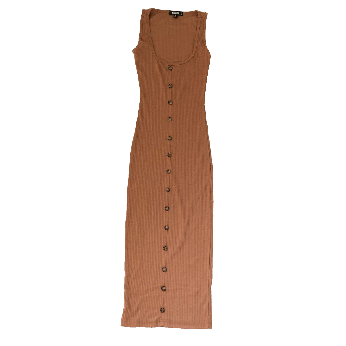 summer dress sleeveless casual Womens Women's Square Neck Casual Get ready for summer ESN-S21325 Fitted Bows Off-Shoulder Stretch Color:#44 RoseGold