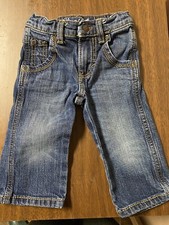 Little boys wrangler retro relaxed boot 1T slim adjustable waist jeans