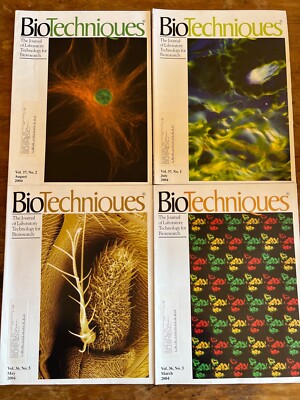 Lot of 4 BioTechniques MAGAZINES 2004 Science Bioresearch | eBay