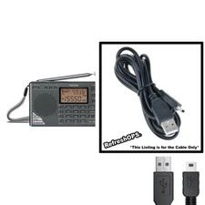 Tecsun PL-380 Receiver Radio USB Cable Transfer Cord Replacement