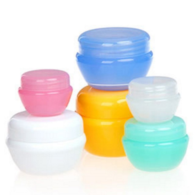 30 Gram Plastic Jar Cosmetic Containers for Face Creams/Masks/Scrubs