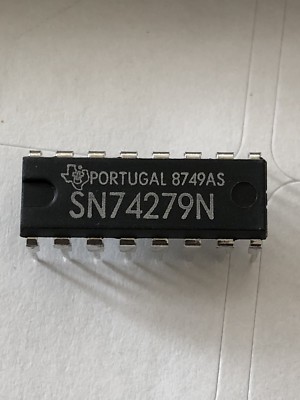 25 x Texas Instruments SN74279N Quad /S-/ Verriegelungen 16-PDIP 0 bis 70