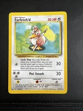 Pokémon TCG Farfetch'd Base Set 27/102 Regular Unlimited Uncommon
