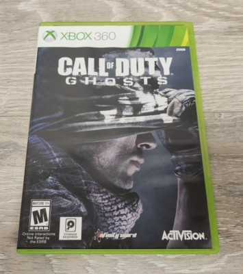 COD Call Of Duty Ghosts Microsoft Xbox 360 Complete CIB Tested Working