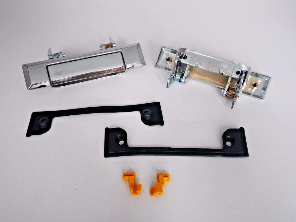 Manija de puerta cromada METAL apta para Toyota Land Cruiser J60 FJ60 FJ62 1980-90 Foto 3 de 4