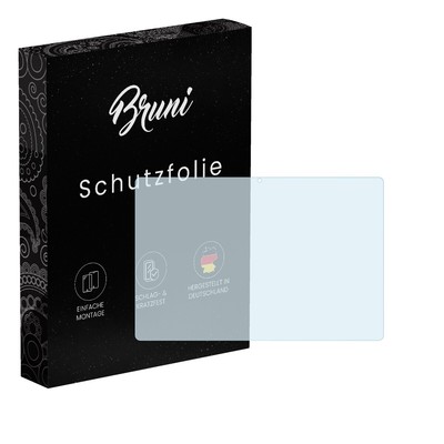 Bruni 2x Folie für Huion Kamvas Slate 10 Schutzfolie Displayschutzfolie