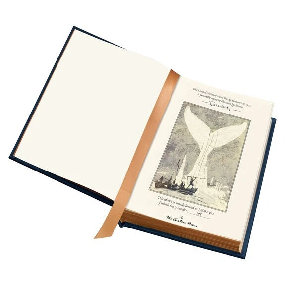 MOBY DICK Melville Easton Press DELUXE Illustrator SIGNED SEALED 1 of 1200 - Image 2 of 4