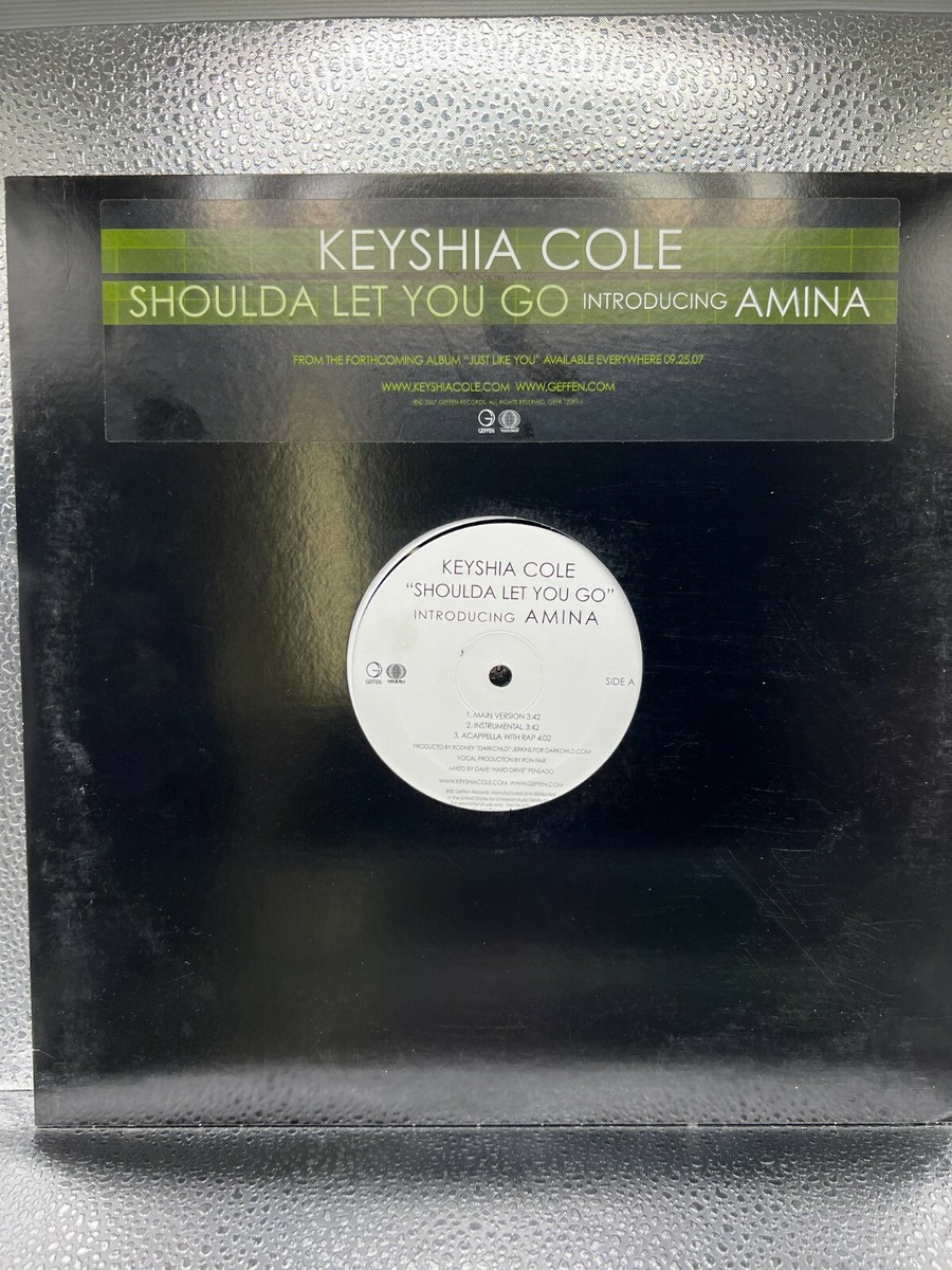 Keyshia Cole Featuring Amina* ‎– Shoulda Let You Go VINYL LP PROMO