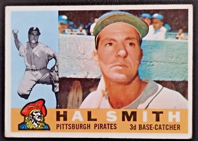 1960 Topps # 48 Hal Smith G/VG Nice Centering