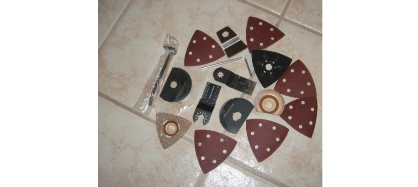 16 piece Oscillating Multi Tool Scraper Sanding Saw Blade Craftsman