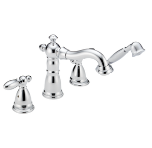 Delta 4756lhp H616 Combo Victorian Tub Faucet Hand Shower Trim 2