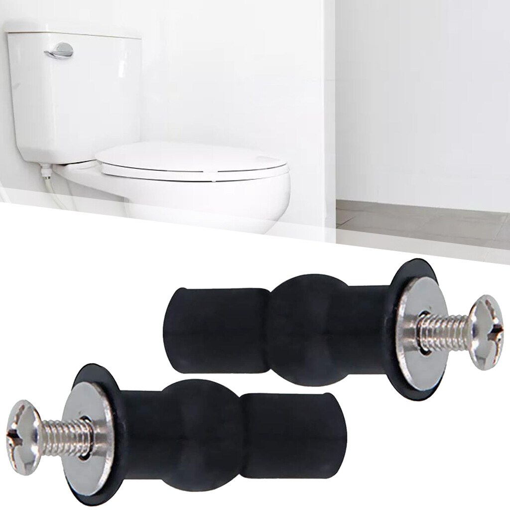 Expansion Bolt Toilet Seat Fixing Screws Rubber Spreader Bolts for