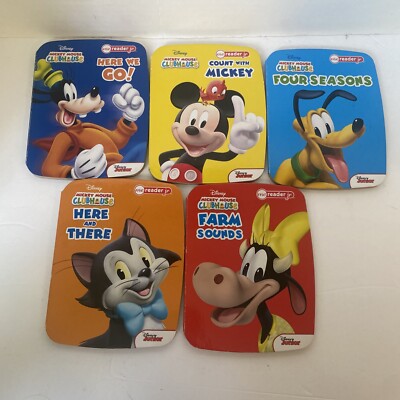 Disney Mickey Mouse Clubhouse Me Reader Jr Books Lot Of 5 No Reader