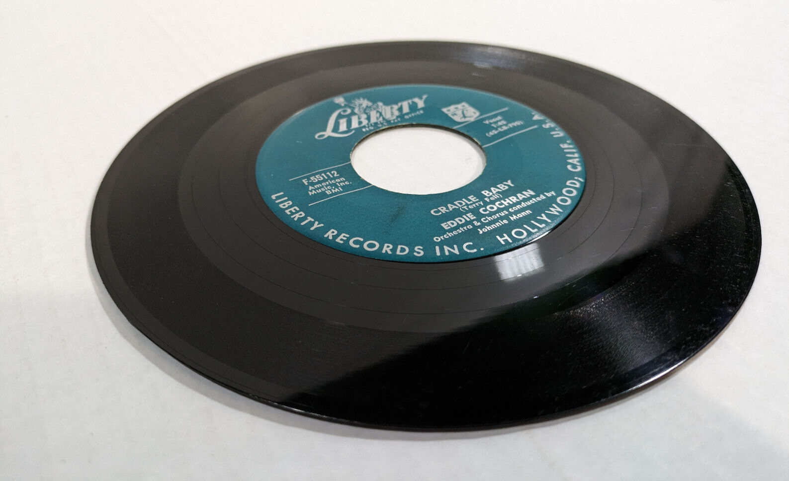 ROCKABILLY Eddie Cochran Twenty Flight Rock, & Cradle Baby, 1957 eBay