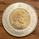 2005 Canada Toonie — photo from another recent sale