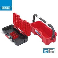 DRAPER EXPERT STURDY TOOL BOX WITH REMOVABLE ORGANISER 610MM, STOCK NO: 53890