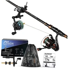  Fishing Line Spooler with Unwinding Function, Fishing Rod Clamp Spooler