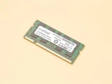Crucial 4GB 2x2GB SODIMM 667MHz PC2-5300 DDR2 Laptop Memory (CT25664AC667)