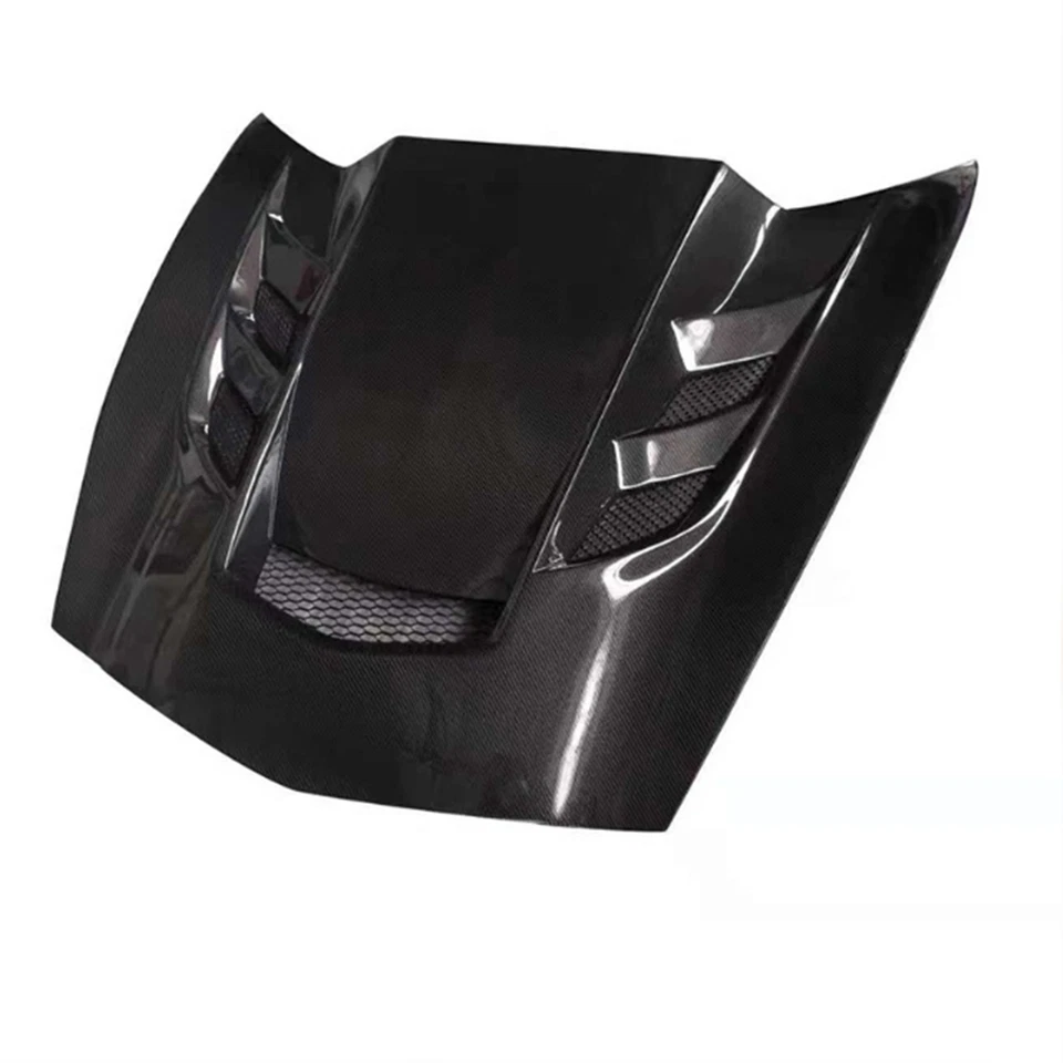 Para Corvette C7 14-19 | ZR1 FIBRA DE CARBONO Capucha Extractor Ventilado Parachoques Delantero Foto 2 de 4